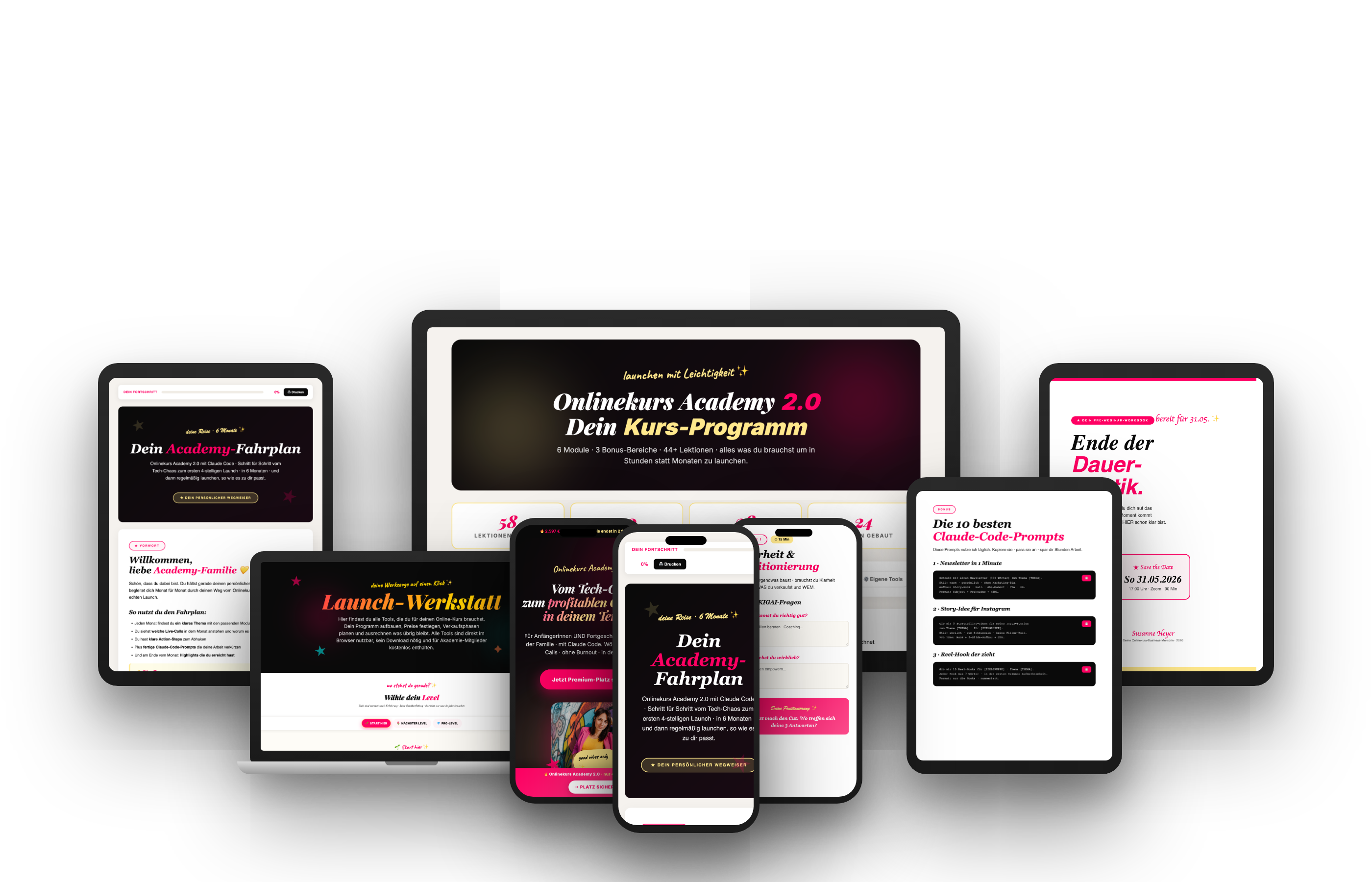 Academy 2.0 · alles was drin ist · Multi-Device