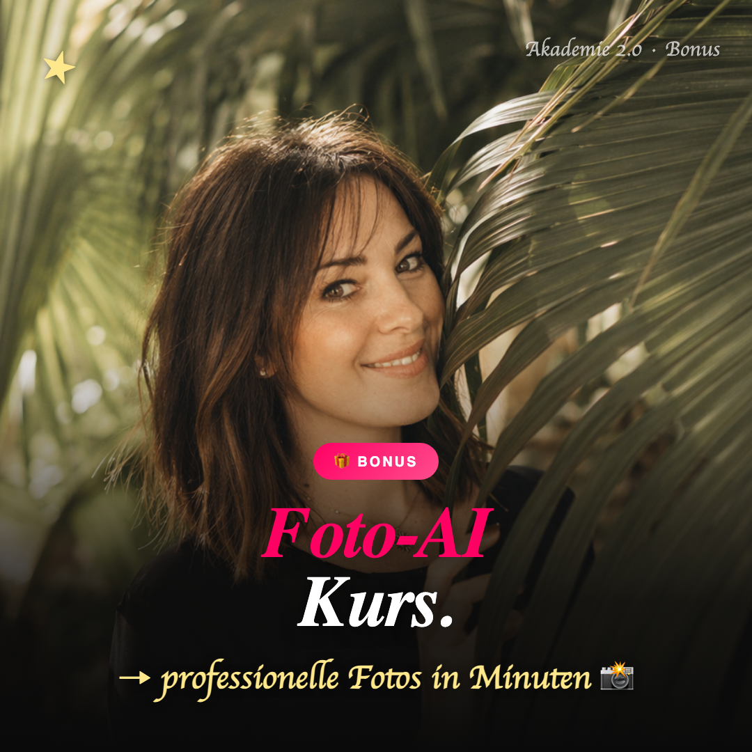 Bonus · Foto-AI-Kurs