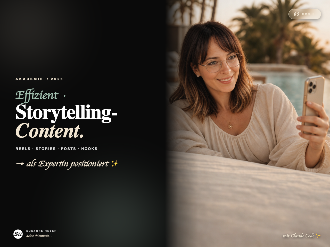 Modul 5 · Effizient Storytelling-Content
