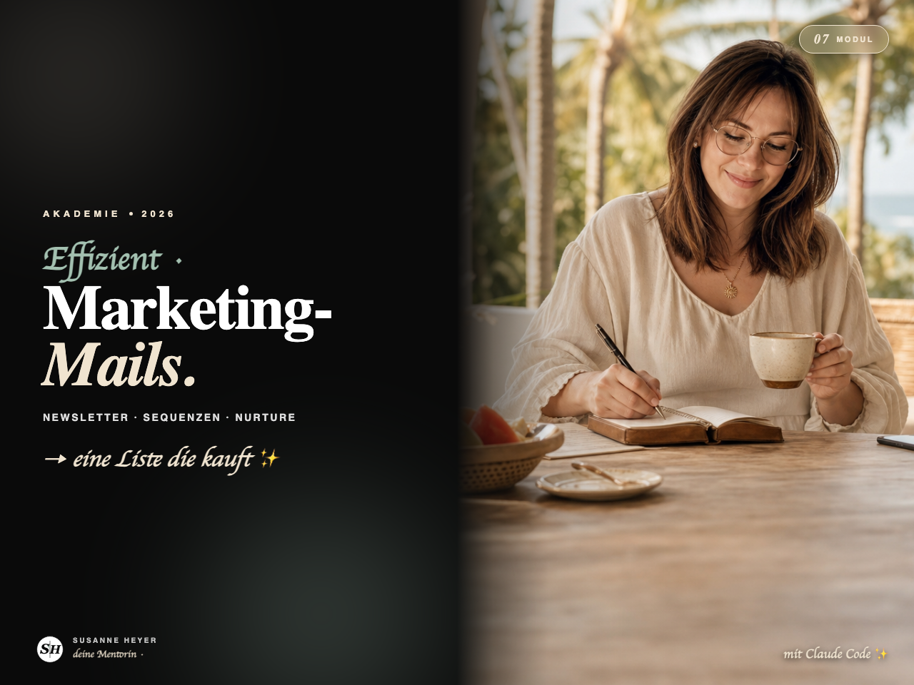 Modul 7 · Effizient Marketing-Mails